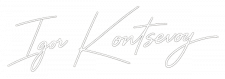 Igor Kontsevoy's signature